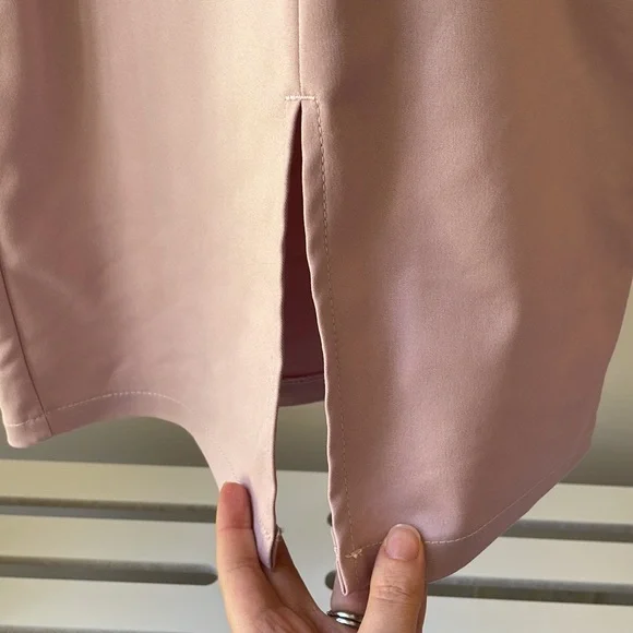 🎉HOST PICK🎉 NWT LUVALOT Bodycon Dusty Pink Mini-Dress SIZE 6 $40 (RRP $70)💛. - Picture 4 of 5